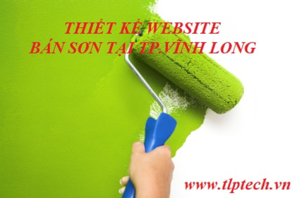 Thiết kế website bán sơn tại TP. Vĩnh Long.