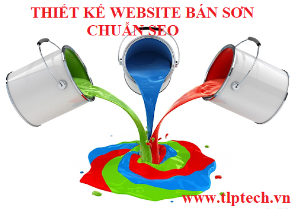 THIẾT KẾ WEBSITE BÁN SƠN TẠI QUY NHƠN.