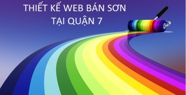 Thiết kế website bán sơn uy tín tại Quận 7