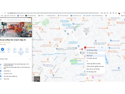 Cách lấy tọa độ google map để cập nhập vào web